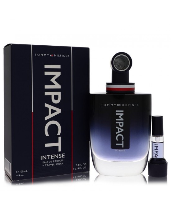 Tommy Hilfiger Impact Intense by Tommy Hilfiger Eau De Parfum Spray + 0.14 Travel Spray 3.4 oz (Men)