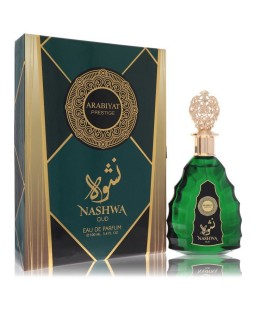 Arabiyat Prestige Nashwa Oud by Arabiyat Prestige Eau De Parfum Spray (Unisex) 3.4 oz (Men)