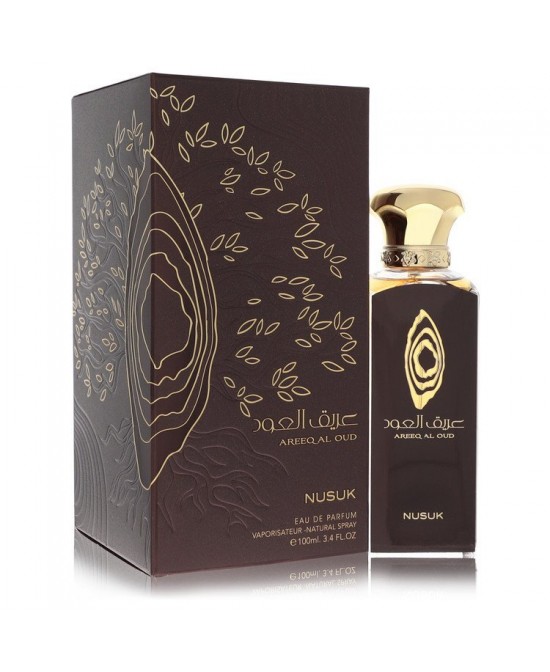 Nusuk Areeq Al Oud by Nusuk Eau De Parfum Spray (Unisex) 3.4 oz (Men)