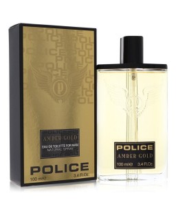 Police Amber Gold by Police Colognes Eau De Toilette Spray 3.4 oz (Men)