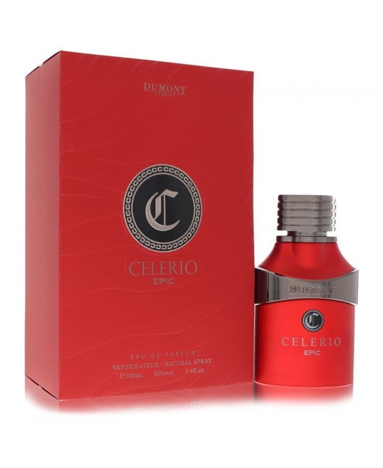 Dumont Celerio Epic by Dumont Paris Eau De Parfum Spray (Unisex) 3.4 oz (Men) Dumont Celerio Epic by Dumont Paris Eau De Parfum Spray (Unisex) 3.4 oz (Men)