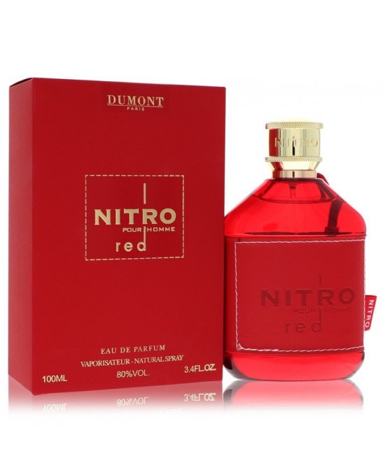 Dumont Nitro Red by Dumont Paris Eau De Parfum Spray 3.4 oz (Men)