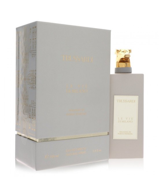 Trussardi Walking in Porta Venezia by Trussardi Eau De Parfum Spray 3.4 oz (Men)