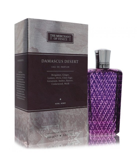 Merchant of Venice Damascus Desert by The Merchant Of Venice Eau De Parfum Spray 3.4 oz (Men)