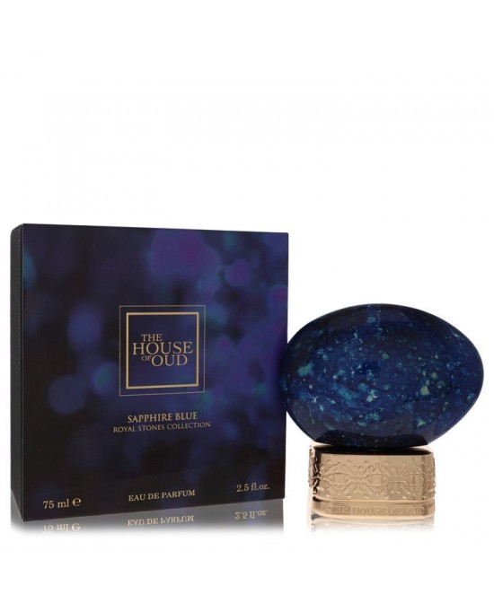 The House Of Oud Sapphire Blue by The House Of Oud Eau De Parfum Spray (Unisex) 2.5 oz (Men)