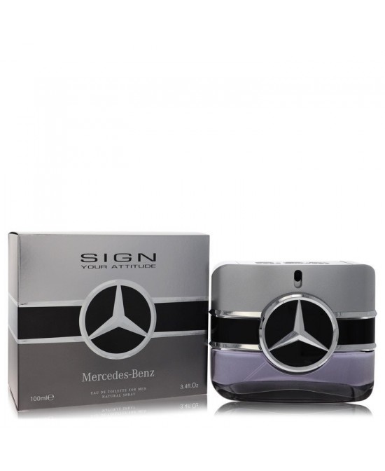 Mercedes Benz Sign Your Attitude by Mercedes Benz Eau De Toilette Spray 3.4 oz (Men)