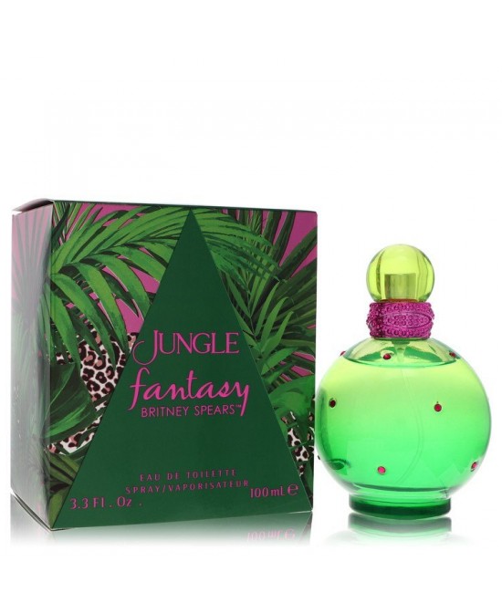Jungle Fantasy Britney Spears by Britney Spears Eau De Toilette Spray 3.4 oz (Women)