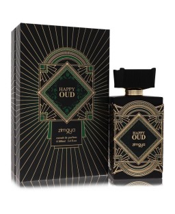Afnan Zimaya Happy Oud by Afnan Extrait De Parfum Spray (Unisex) 3.4 oz (Men)