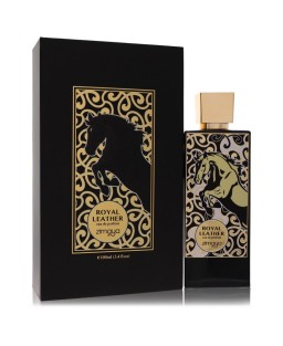 Afnan Zimaya Royal Leather by Afnan Eau De Parfum Spray (Unisex) 3.4 oz (Men)