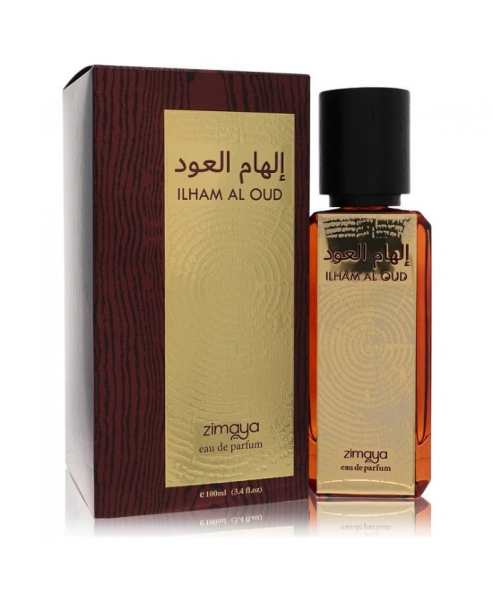 Afnan Zimaya Ilham Al Oud by Afnan Eau De Parfum Spray (Unisex) 3.4 oz (Men)