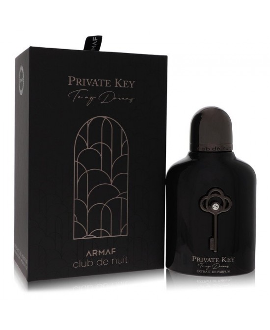 Club De Nuit Private Key To My Dreams by Armaf Extrait De Parfum Spray (Unisex) 3.4 oz (Men)