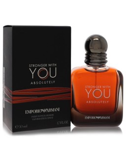 Stronger With You Absolutely by Giorgio Armani Eau De Parfum Spray 1.7 oz (Men)