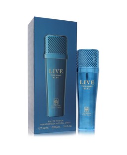 Victor Manuelle Live Bleu by Victor Manuelle Eau De Parfum Spray 3.4 oz (Men)