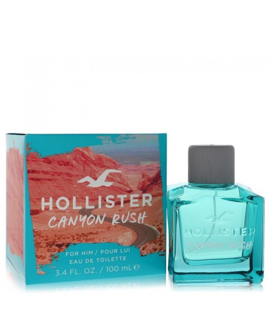 Hollister Canyon Rush by Hollister Eau De Toilette Spray 3.4 oz (Men)