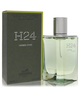 Hermes H24 Herbes Vives by Hermes Eau De Parfum Refillable Spray 1.7 oz (Men) Hermes H24 Herbes Vives by Hermes Eau De Parfum Refillable Spray 1.7 oz (Men)