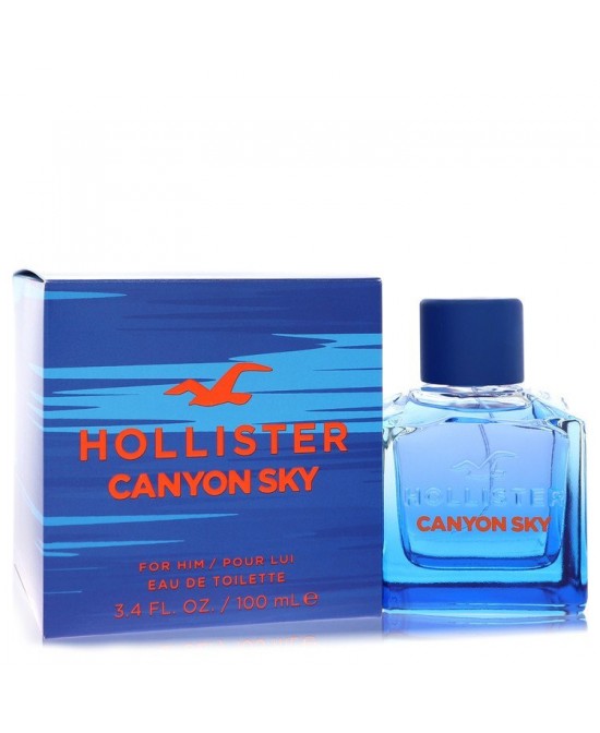 Hollister Canyon Sky by Hollister Eau De Toilette Spray 3.4 oz (Men)