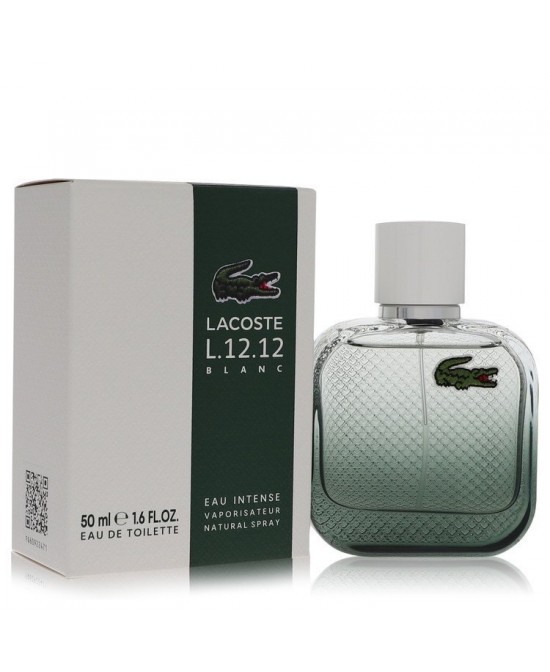 Lacoste Eau De Lacoste L.12.12 Blanc Eau Intense by Lacoste Eau De Toilette Spray 1.7 oz (Men)