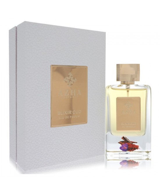 Azha Elixir Oud by Azha Eau De Parfum Spray 3.3 oz (Men)