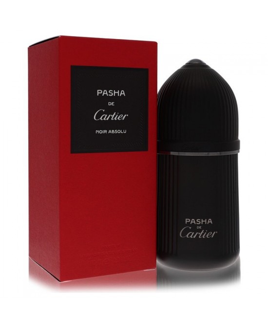 Pasha De Cartier Noire Absolu by Cartier Parfum Spray 3.3 oz (Men)