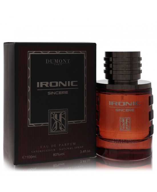 Dumont Ironic Sincere by Dumont Paris Eau De Parfum Spray 3.4 oz (Men)