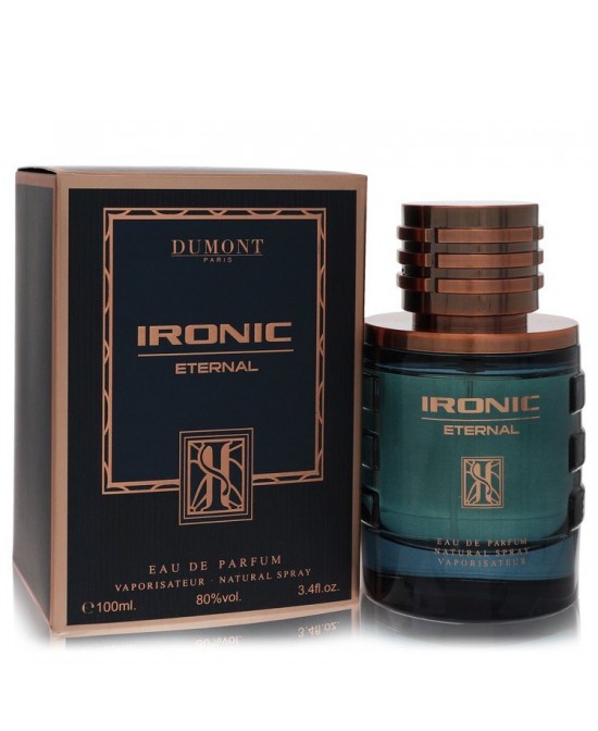 Dumont Ironic Eternal by Dumont Paris Eau De Parfum Spray 3.4 oz (Men) Dumont Ironic Eternal by Dumont Paris Eau De Parfum Spray 3.4 oz (Men)