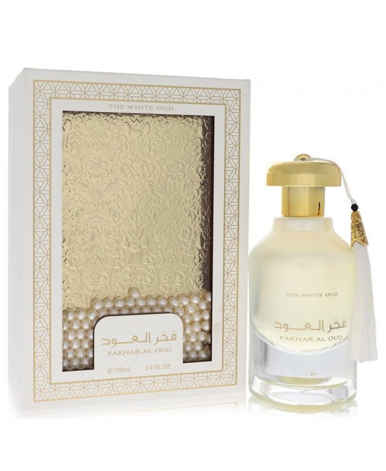 Ard Al Zaafaran Fakhar Al Oud The White Oud by Al Zaafaran Eau De Parfum Spray (Unisex) 3.4 oz (Men)