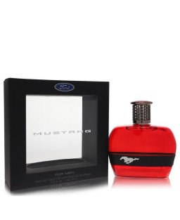 Ford Mustang Red by Estee Lauder Eau De Toilette Spray 3.4 oz (Men)