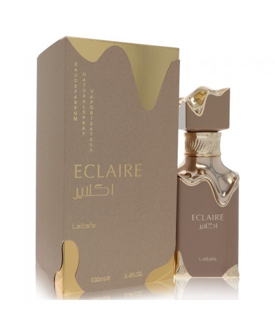 Lattafa Eclaire by Lattafa Eau De Parfum Spray (Unisex) 3.4 oz (Men) Lattafa Eclaire by Lattafa Eau De Parfum Spray (Unisex) 3.4 oz (Men)