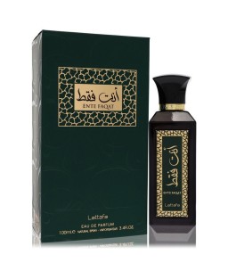 Lattafa Ente Faqat by Lattafa Eau De Parfum Spray (Unisex) 3.4 oz (Men)