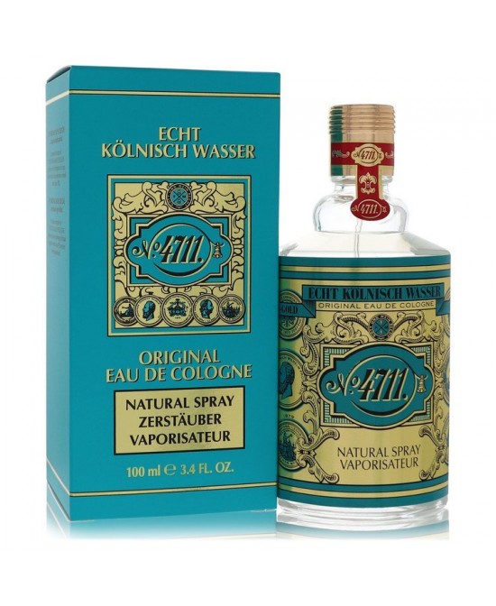 4711 by 4711 Eau De Cologne Spray (Unisex) 3.4 oz (Men)