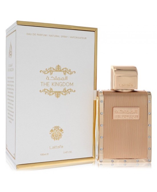 Lattafa The Kingdom by Lattafa Eau De Parfum Spray 3.4 oz (Men)