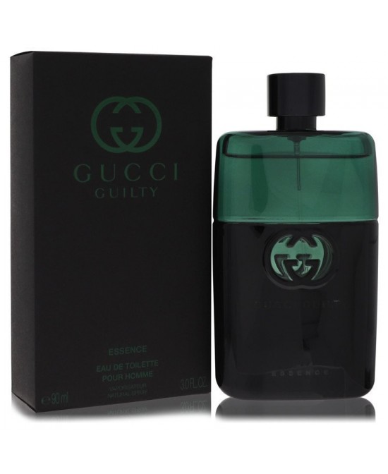 Gucci Guilty Essence by Gucci Eau De Toilette Spray 3 oz (Men)