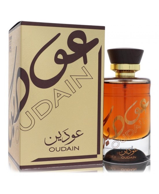 Lattafa Oudain by Lattafa Eau De Parfum Spray (Unisex) 3.4 oz (Men) Lattafa Oudain by Lattafa Eau De Parfum Spray (Unisex) 3.4 oz (Men)
