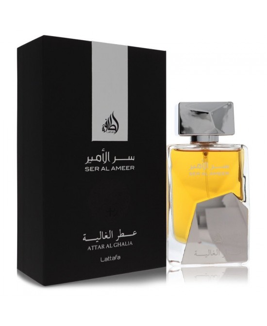 Lattafa Ser Al Ameer by Lattafa Eau De Parfum Spray (Unisex) 3.4 oz (Men)