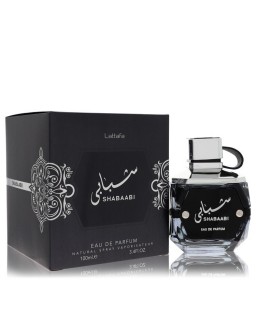 Lattafa Shabaabi by Lattafa Eau De Parfum Spray (Unisex) 3.4 oz (Men)