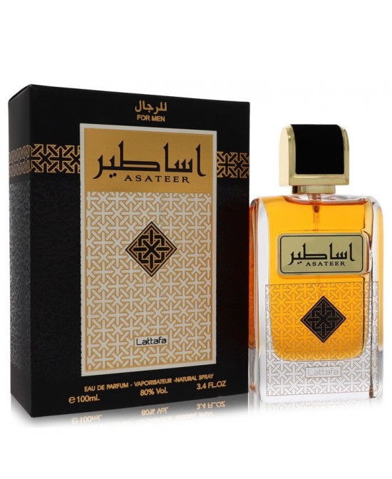 Lattafa Asateer by Lattafa Eau De Parfum Spray 3.4 oz (Men)