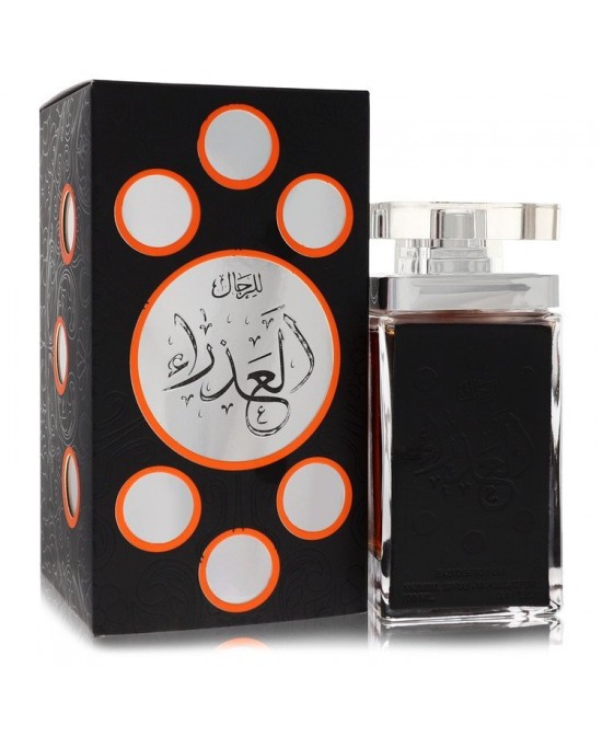 Lattafa Al Azra'a Black by Lattafa Eau De Parfum Spray (Unisex) 3.4 oz (Men)