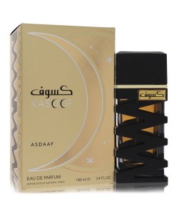 Lattafa Asdaaf Kasoof Black Extract by Lattafa Eau De Parfum Spray (Unisex) 3.4 oz (Men)