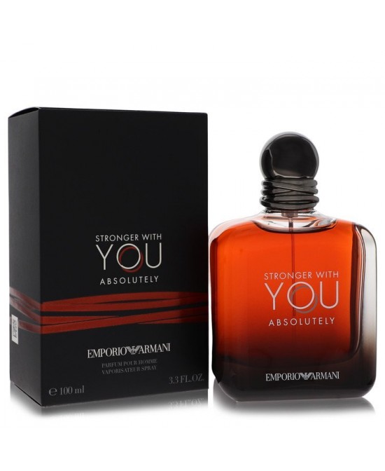 Stronger With You Absolutely by Giorgio Armani Eau De Parfum Spray 3.3 oz (Men) Stronger With You Absolutely by Giorgio Armani Eau De Parfum Spray 3.3 oz (Men)