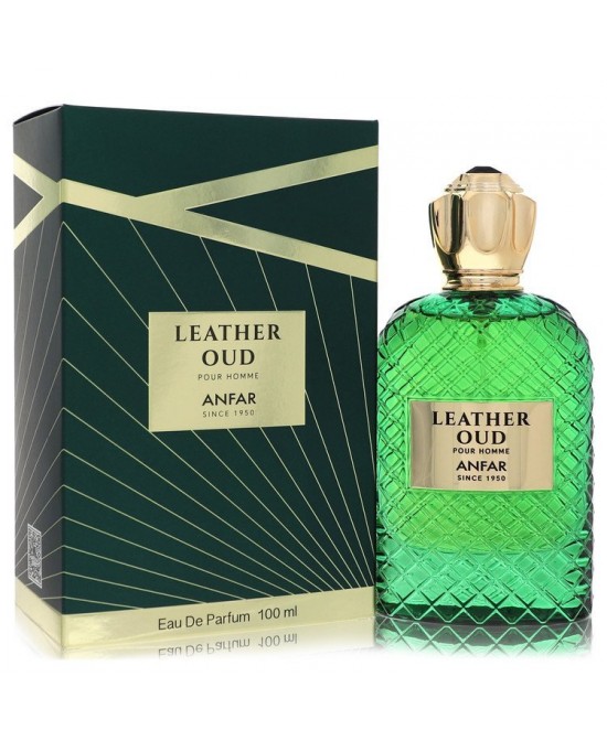 Anfar Leather Oud by Anfar Eau De Parfum Spray 3.4 oz (Men)