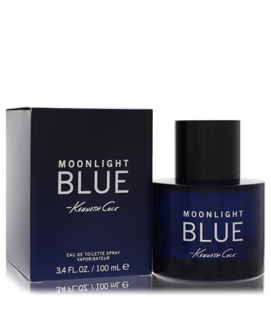 Kenneth Cole Moonlight Blue by Kenneth Cole Eau De Toilette Spray 3.4 oz (Men)