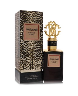 Roberto Cavalli Gold Sublime Tonka by Roberto Cavalli Eau De Parfum Spray (Unisex) 3.4 oz (Men)