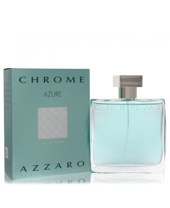 Chrome Azure by Azzaro Eau De Toilette Spray 3.4 oz (Men)