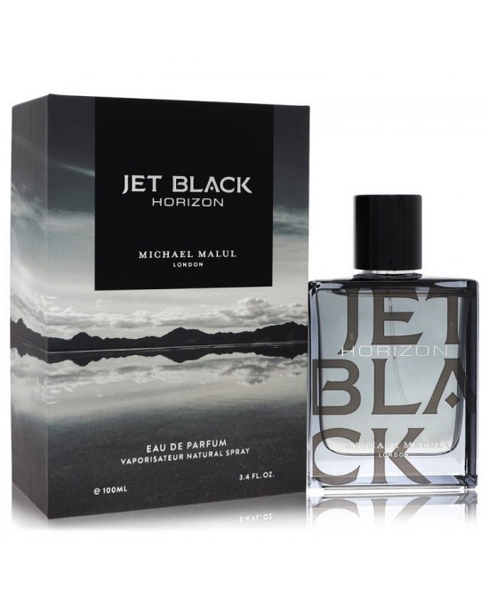 Jet Black Horizon by Michael Malul Eau De Parfum Spray 3.4 oz (Men)