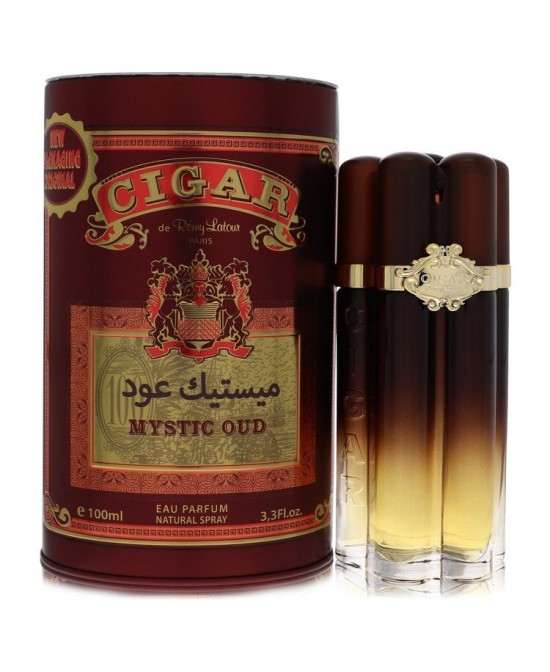 Cigar Mystic Oud by Remy Latour Eau De Parfum Spray 3.3 oz (Men)