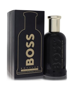 Boss Bottled Triumph Elixir by Hugo Boss Eau De Parfum Intense Spray 3.4 oz (Men)