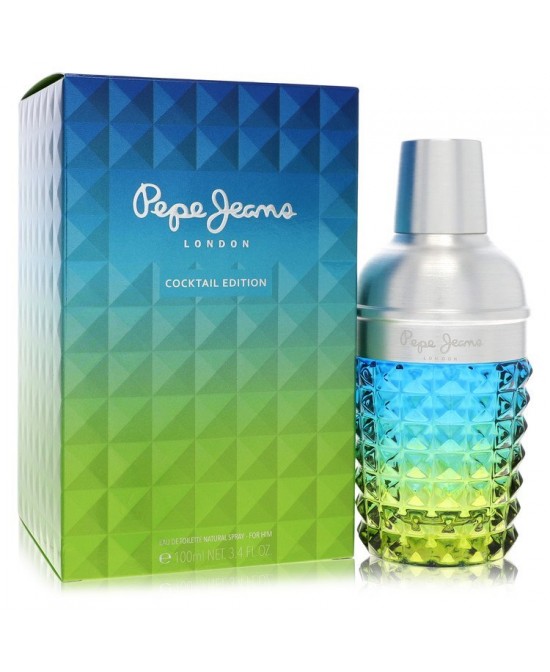 Pepe Jeans Cocktail Edition by Pepe Jeans London Eau De Toilette Spray 3.4 oz (Men)