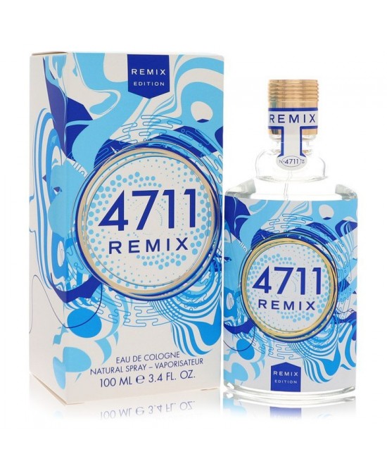 4711 Remix Sparkling Island by 4711 Eau De Cologne Spray (Unisex) 3.4 oz (Men)