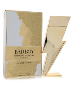 Bad Boy Gold Fantasy by Carolina Herrera Eau De Toilette Spray 3.4 oz (Men) Bad Boy Gold Fantasy by Carolina Herrera Eau De Toilette Spray 3.4 oz (Men)
