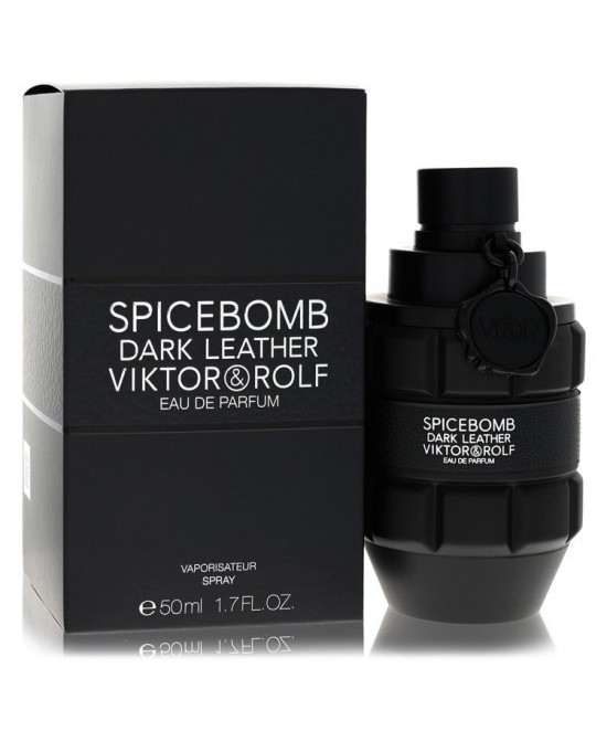 Spicebomb Dark Leather by Viktor & Rolf Eau De Parfum Spray 1.7 oz (Men)